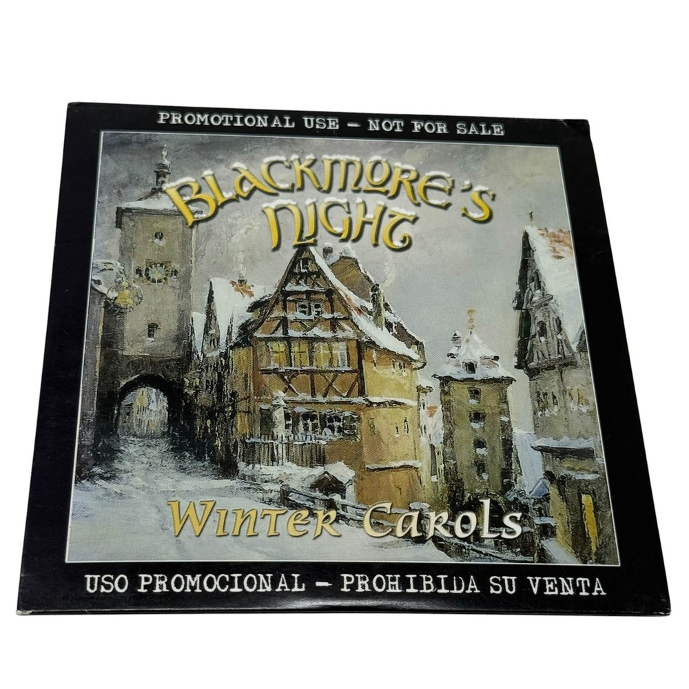 Blackmores Night Winter Carols CD Promo 2006 Holiday Christmas Music VG